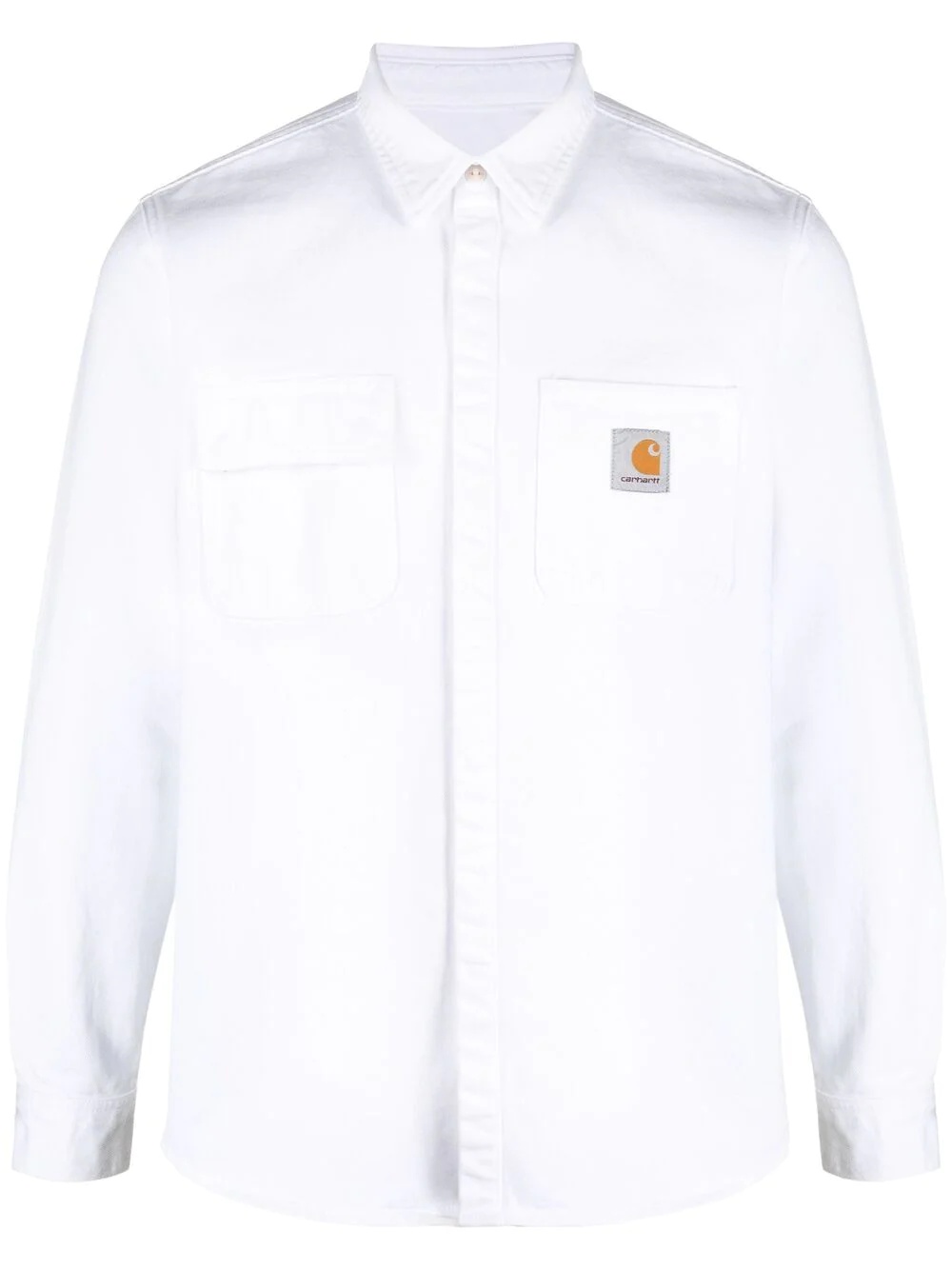 organic-cotton shirt jacket - 1