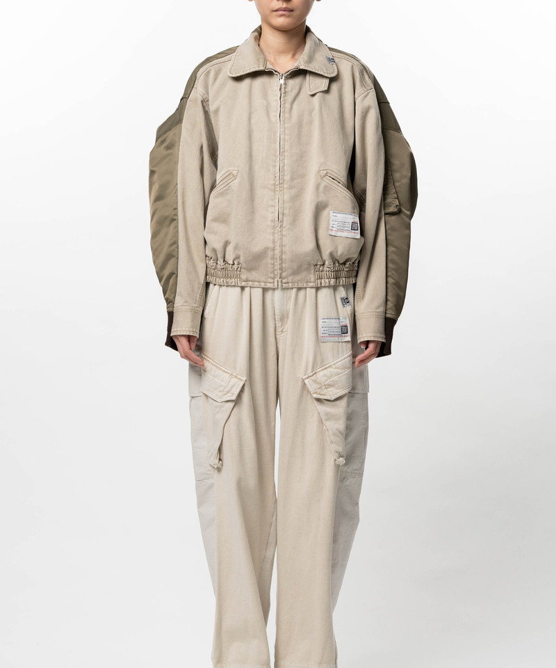 Front Back Combined Zip-up Jacket 4