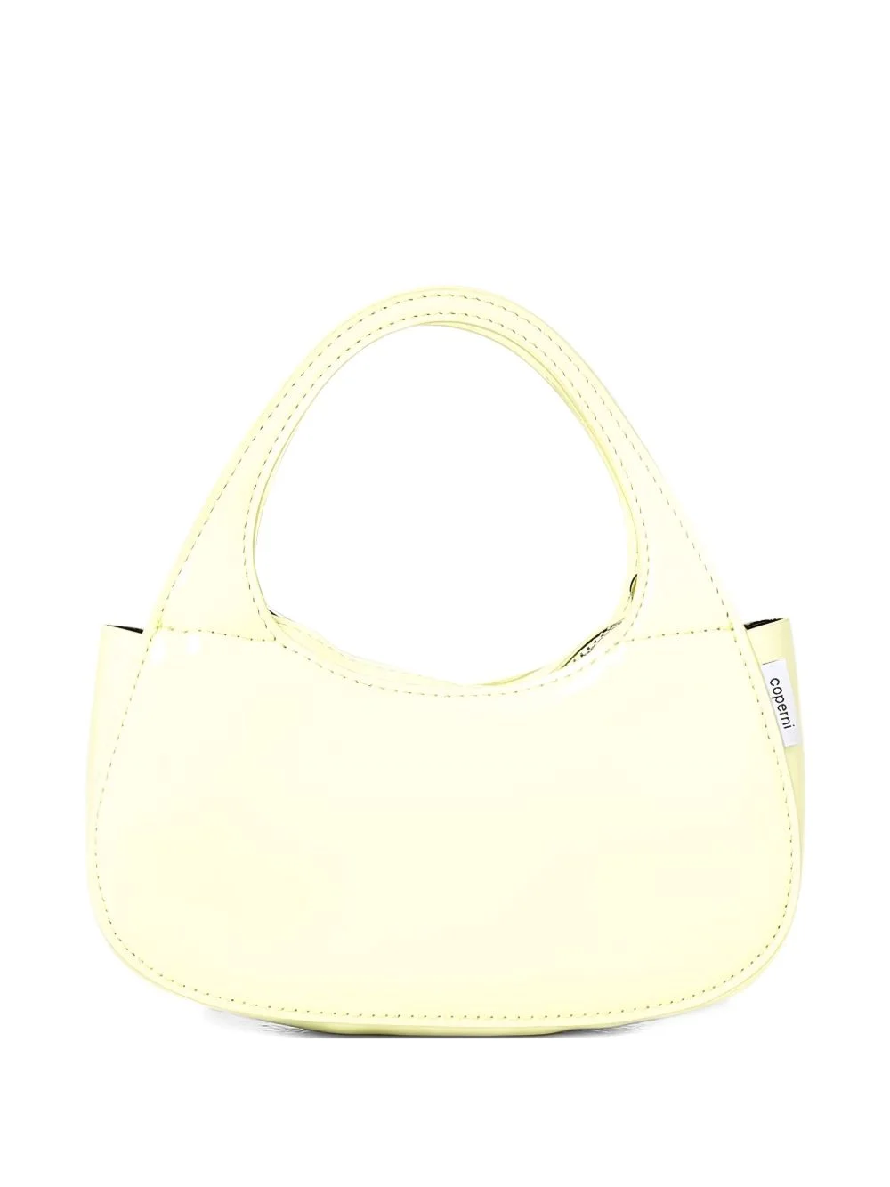 logo-label tote bag - 1