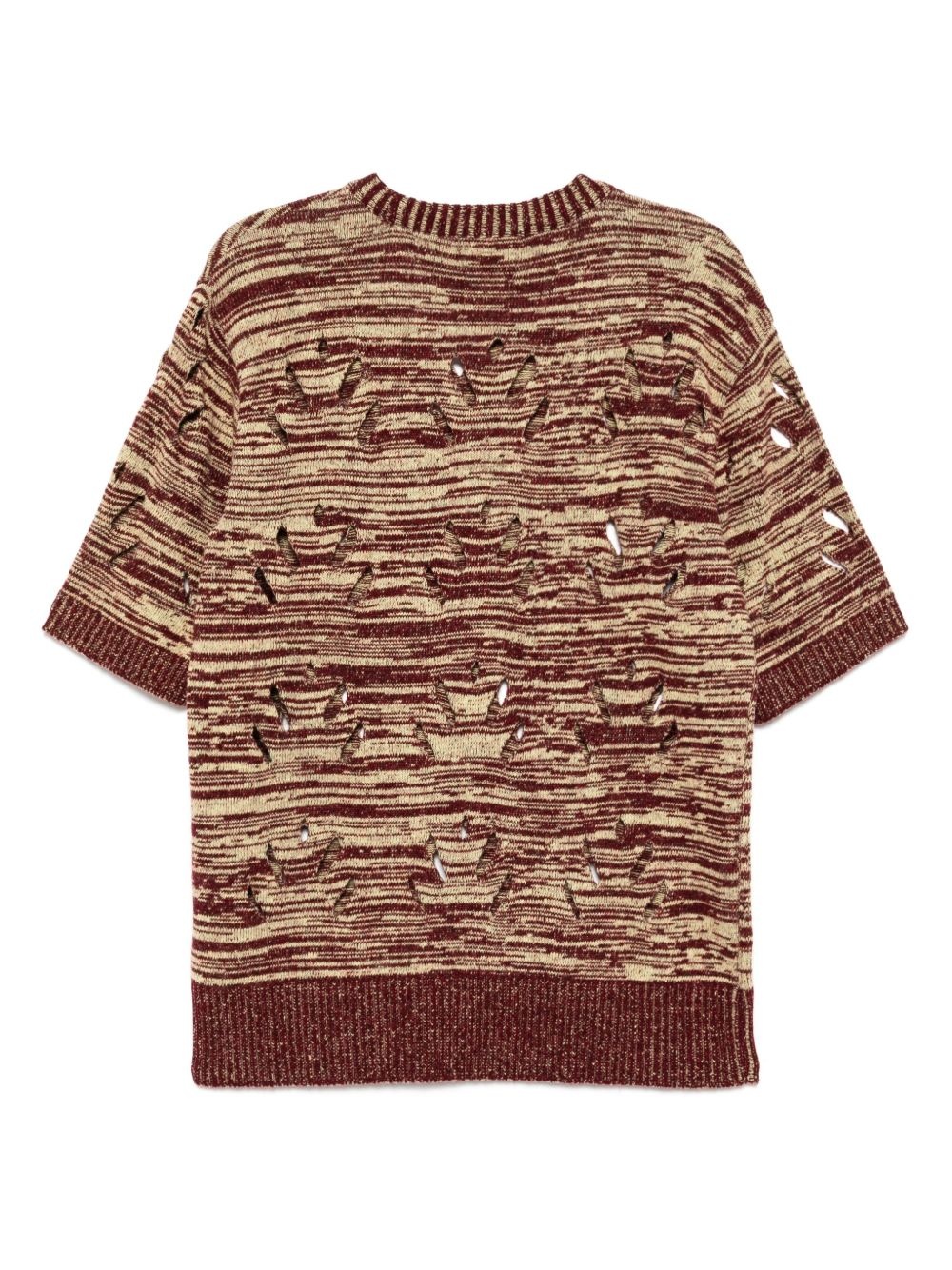 cut-out detailing jumper - 2
