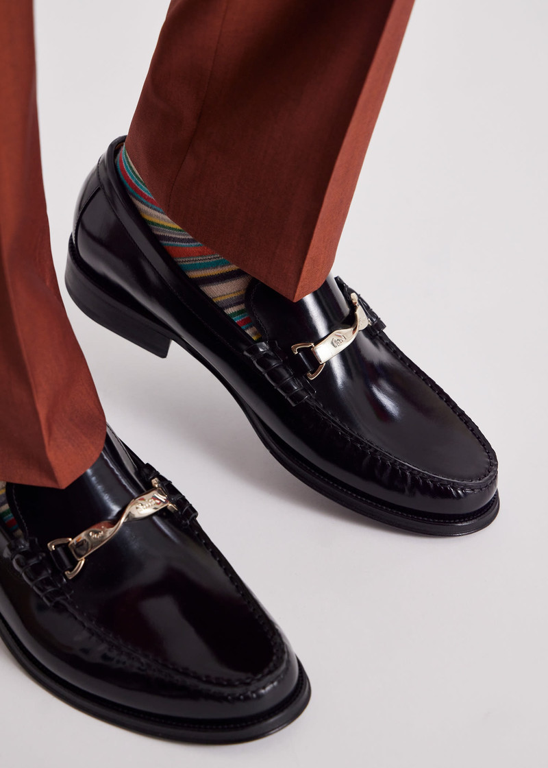 Leather 'Cassini' Loafers 6