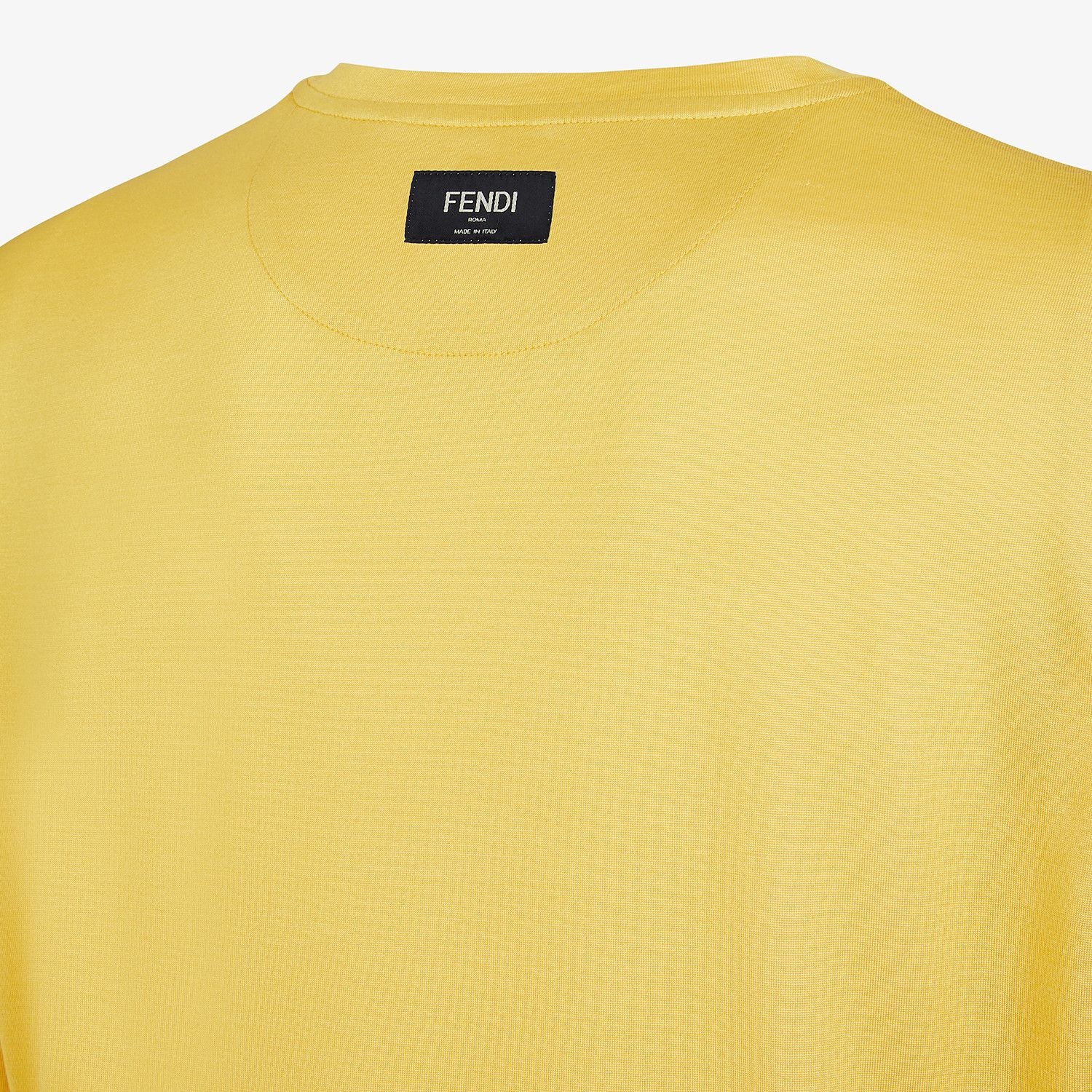 Yellow silk T-shirt - 3