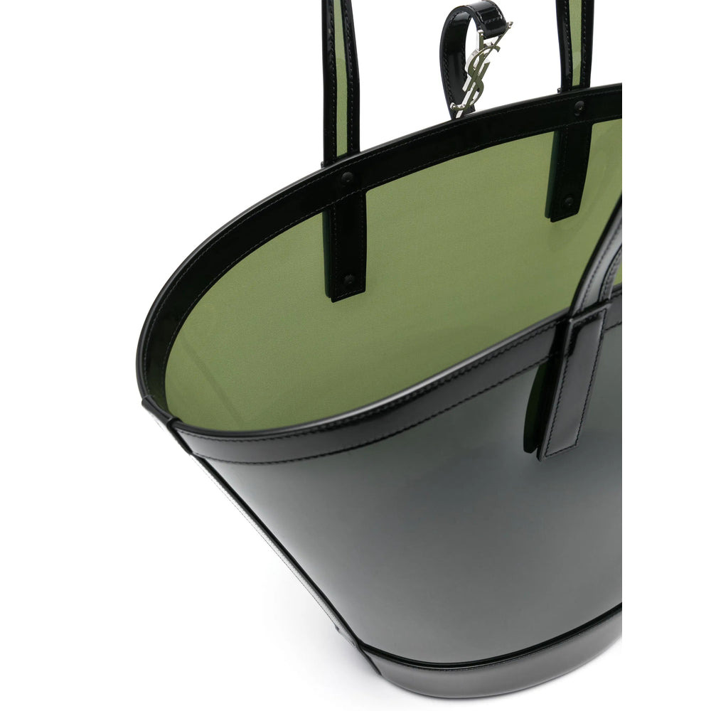 Saint Laurent Green Tote Bags Women - 5