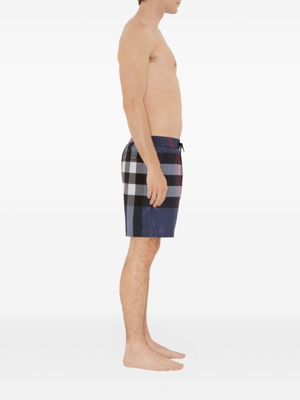 checked swim shorts - 4