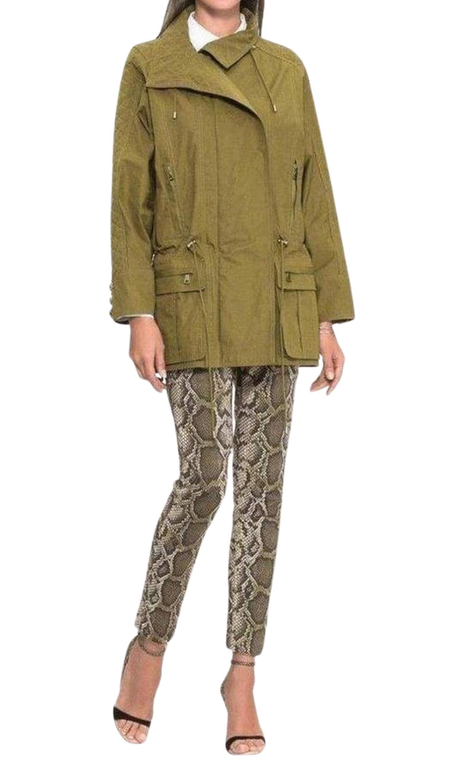 Quilted Trench Coat - 3