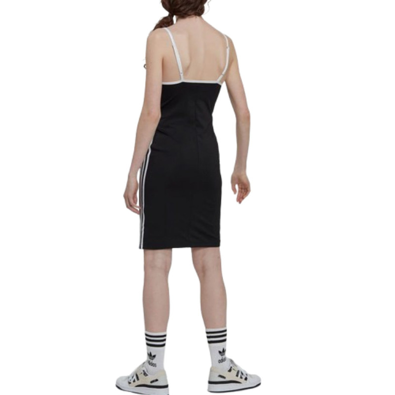 adidas (WMNS) adidas Always Original Laced Strap Dress 'Black' HK5084 outlook
