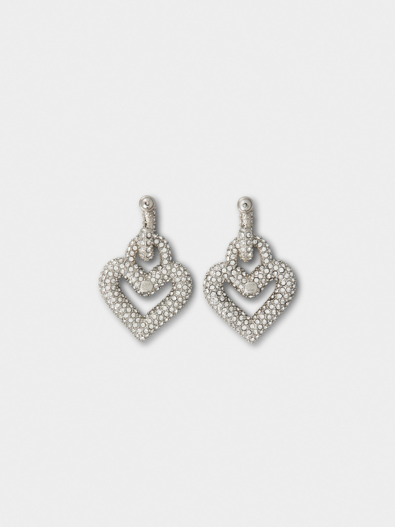 Heart Strass Earrings 3
