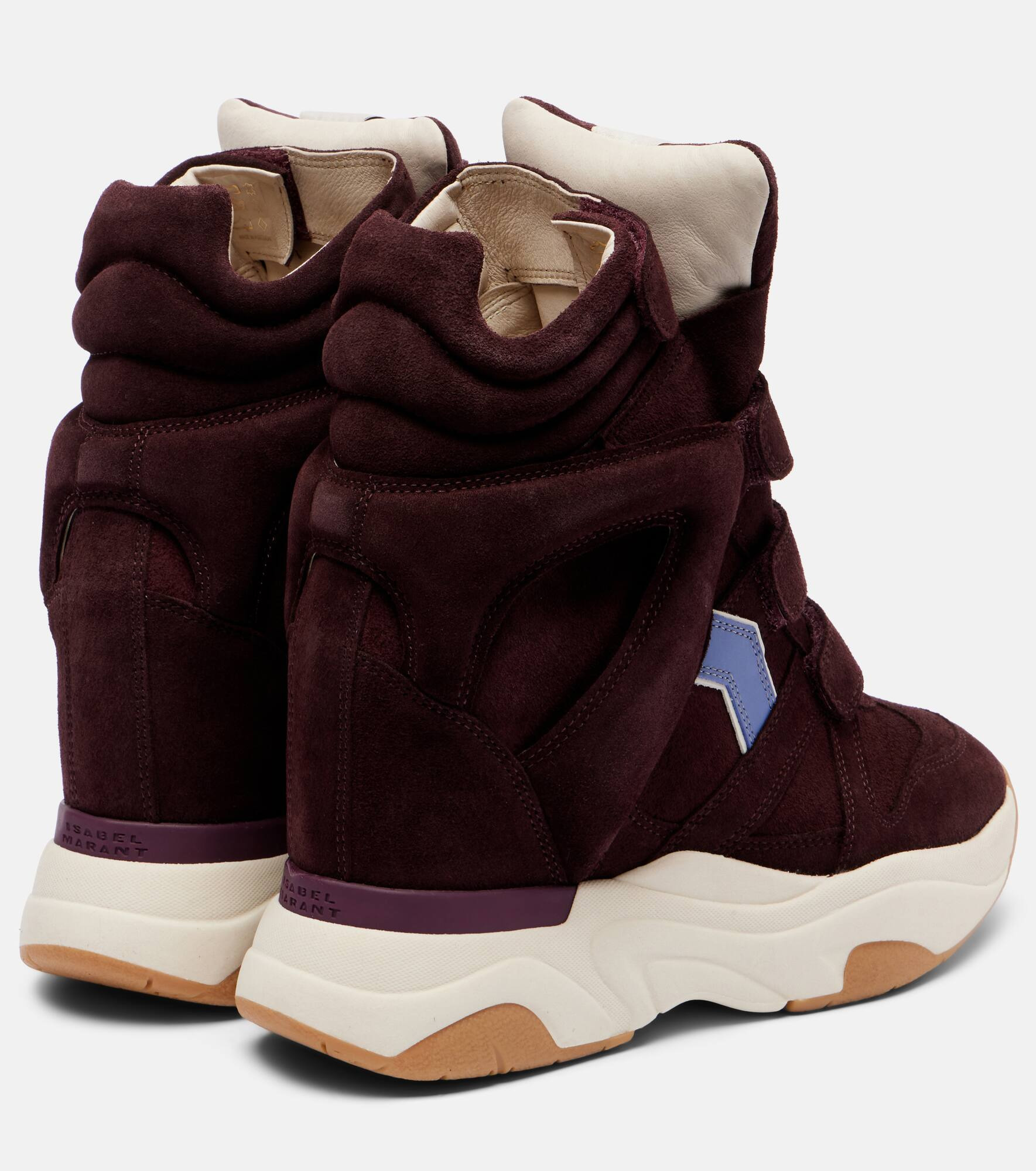 Balskee suede high-top platform sneakers - 2