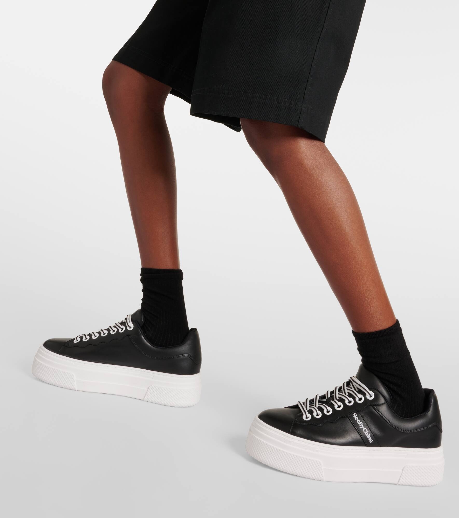 Essie leather sneakers - 7