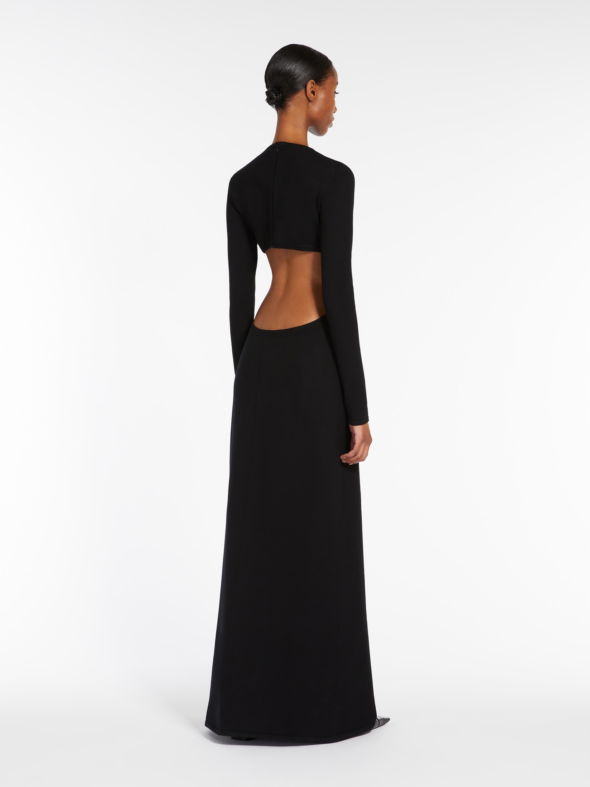 FUMANA Slim-fit stretch yarn dress - 4