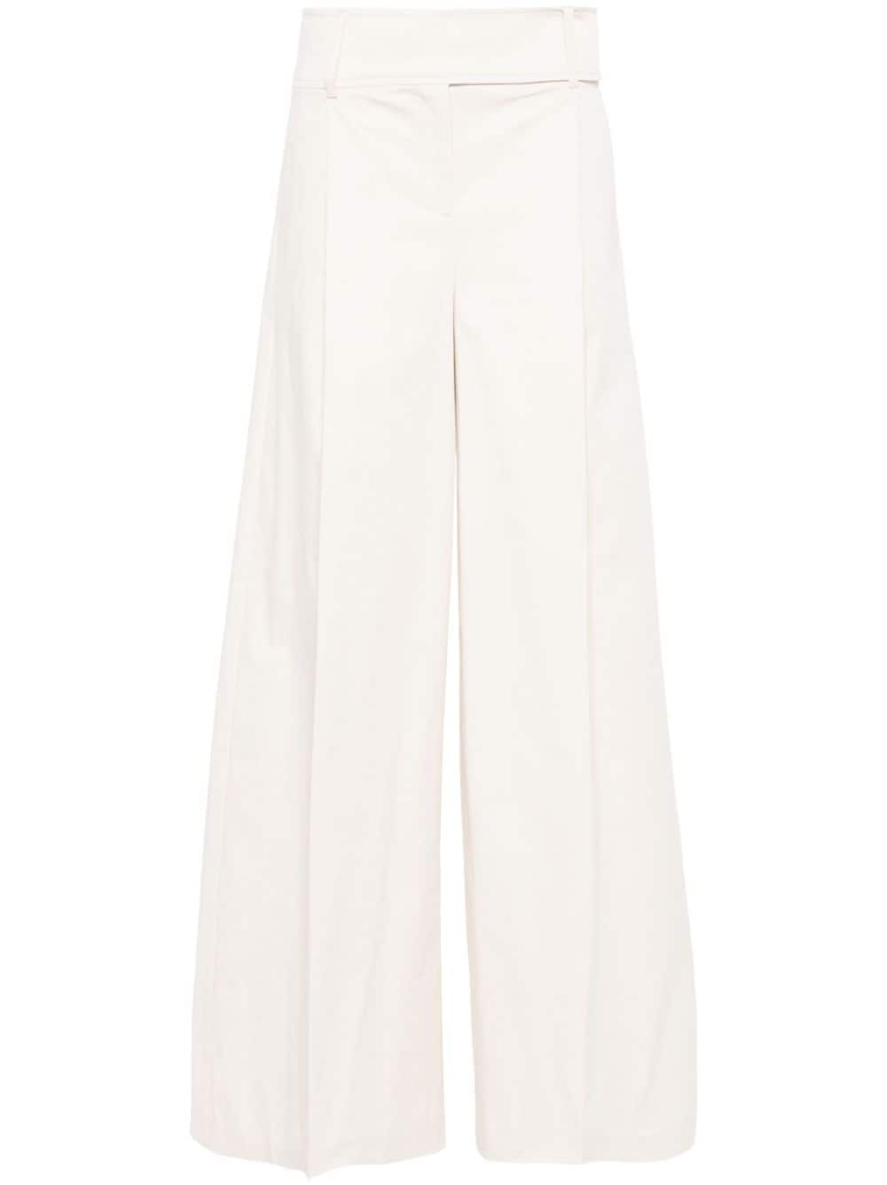 Proteo mid-waist palazzo pants - 1