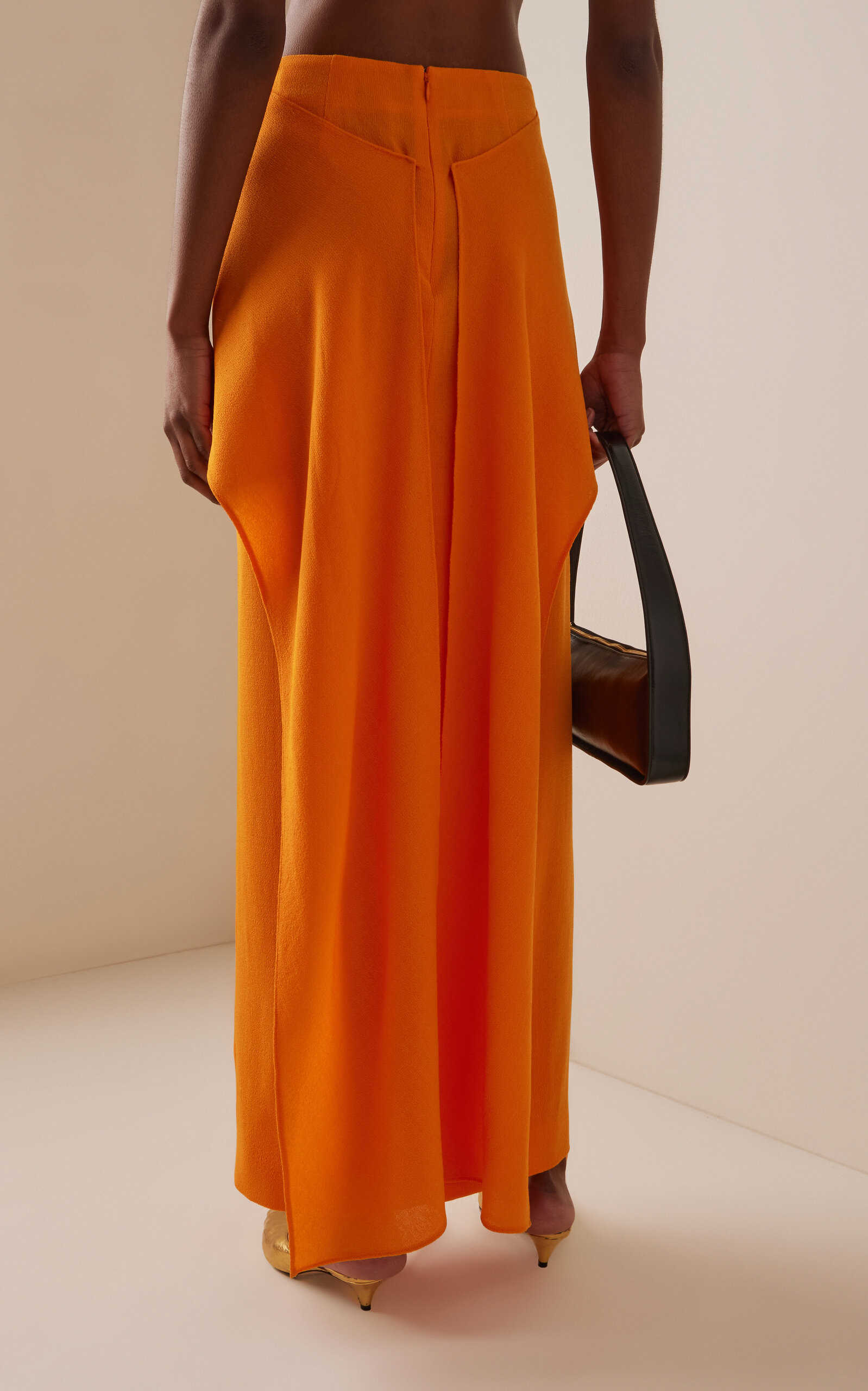 Jia Wool Skirt orange - 4