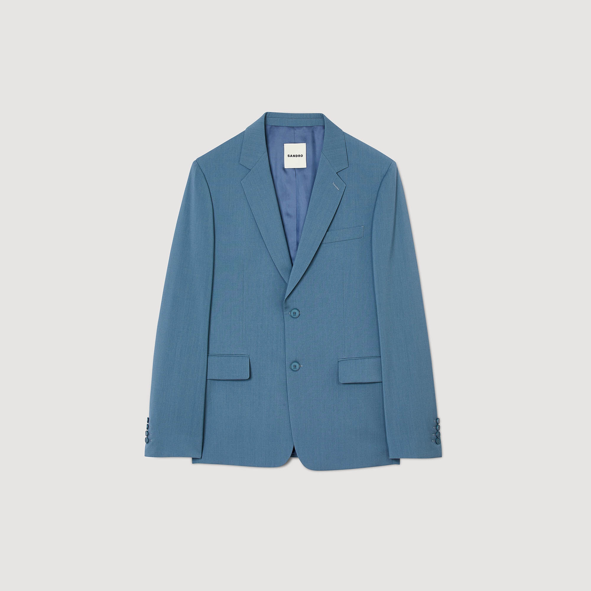 WOOL SUIT JACKET - 1