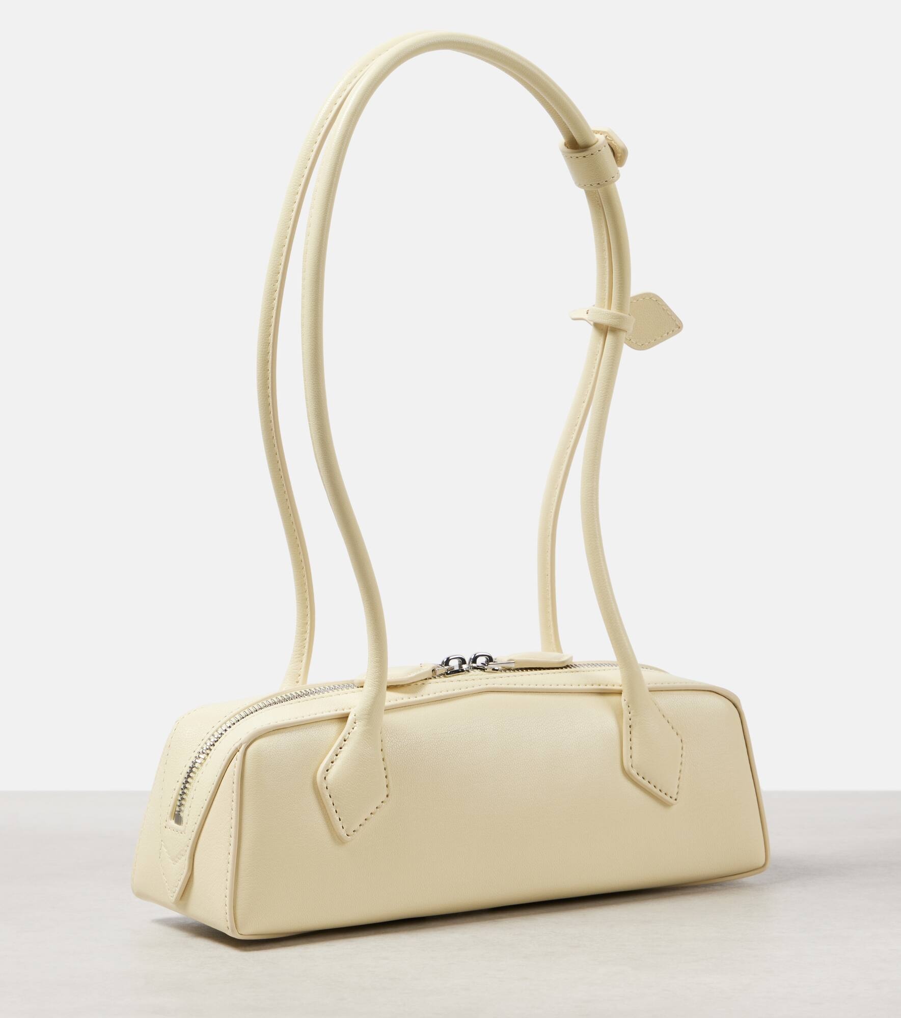 Le Teckle Small leather shoulder bag - 4