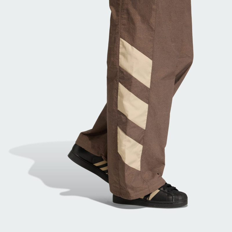 BLOCKED WASHED TRACK PANTS 6