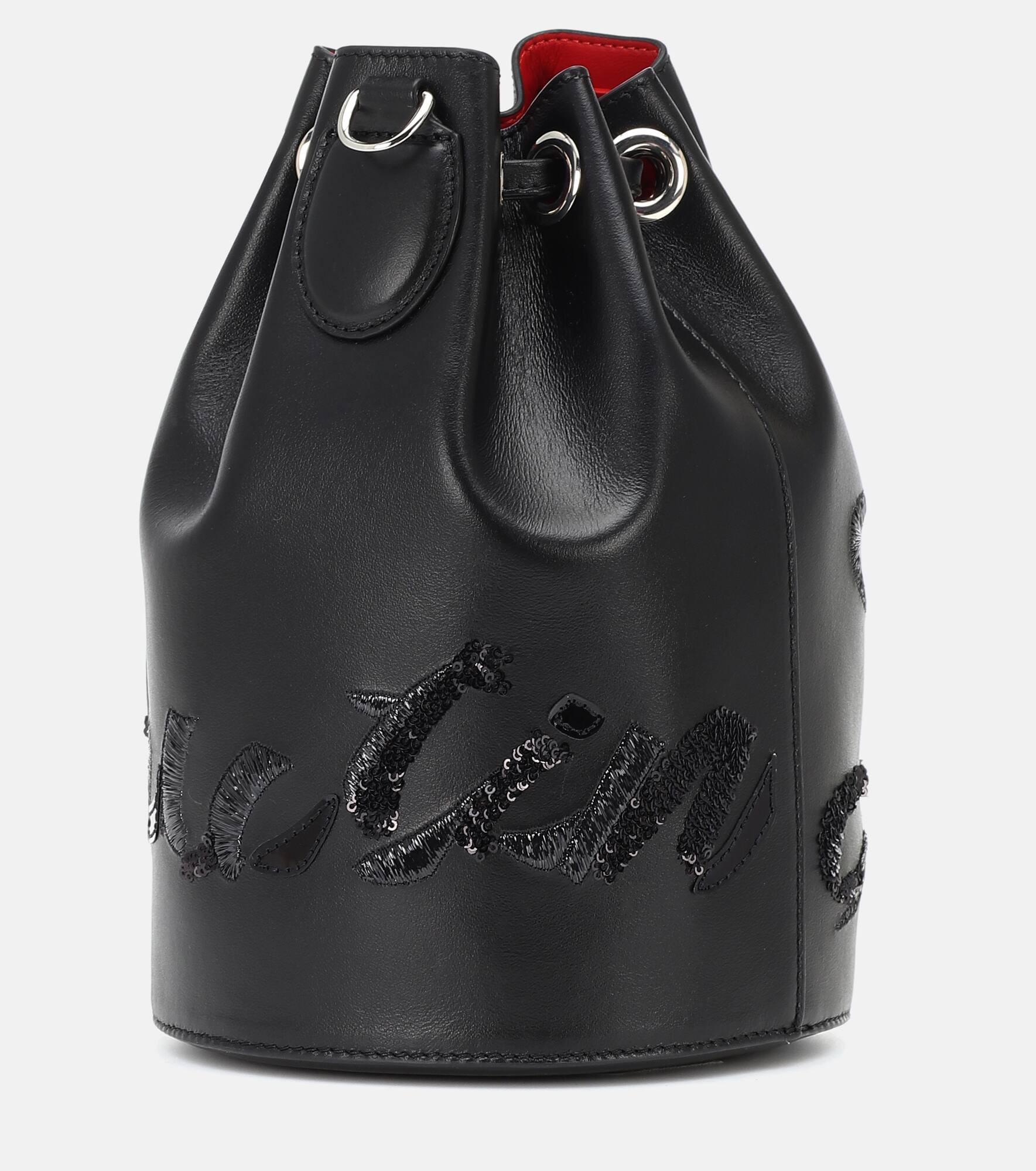 Marie Jane leather bucket bag - 4