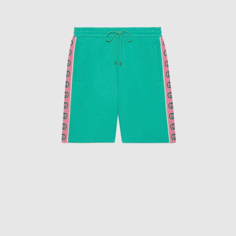 Gucci Pineapple cotton jersey shorts 1