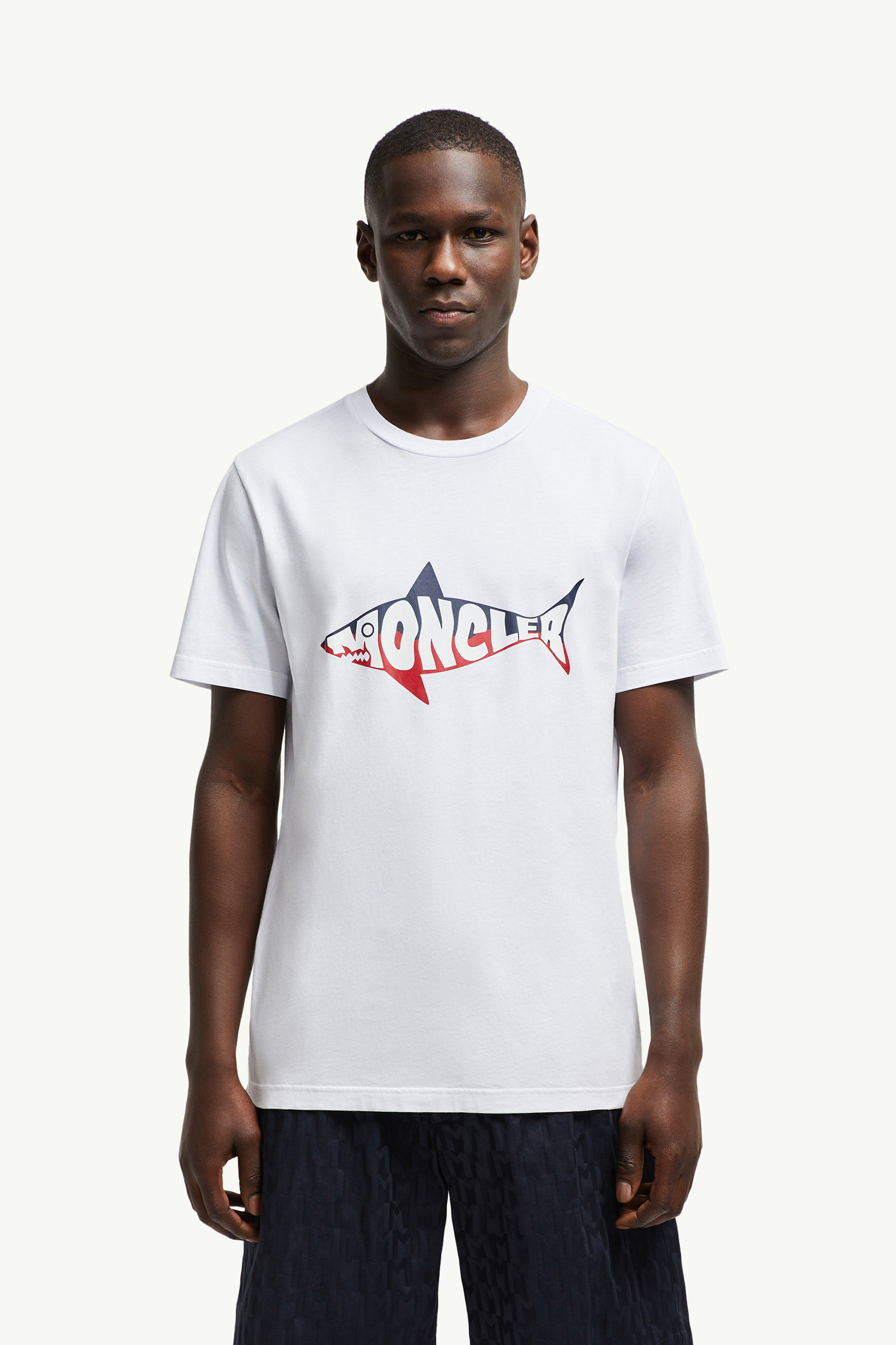 Shark Logo Cotton T-Shirt - 3