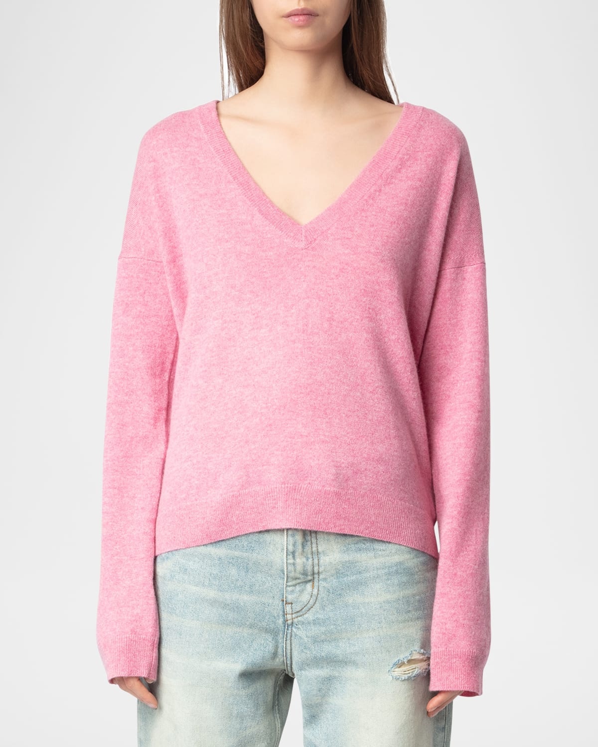 Vivi Patch Cashmere Sweater - 2