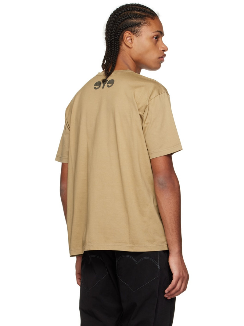 Tan Comme des Garçons & Carhartt Work in Progress Edition T-Shirt 2
