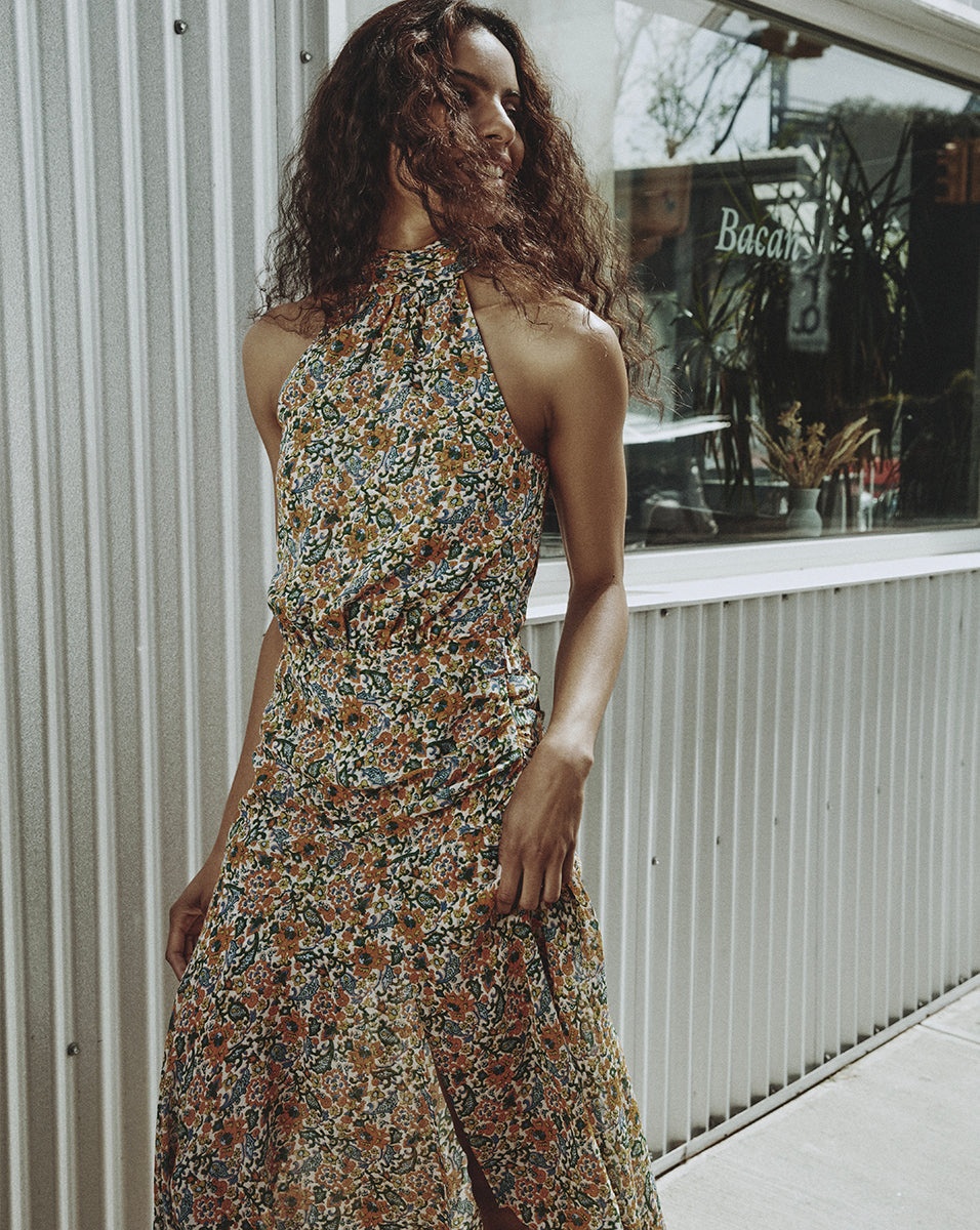 【Veronica Beard】 Leiaプリントシルクミディドレス VERONICA BEARD Leia printed silk-chiffon midi dress | THE OUTNET
