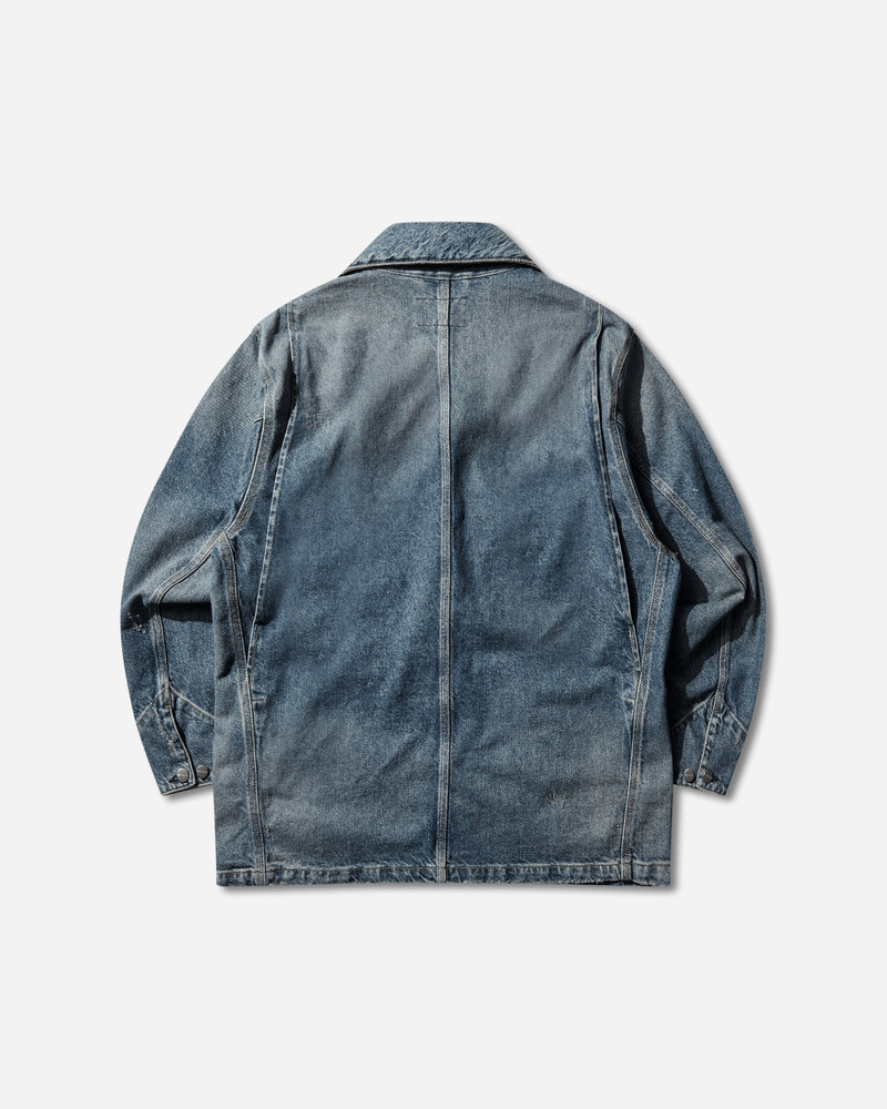 Carhartt Men's Aden Chore Coat Blue (Grind Washed) outlook