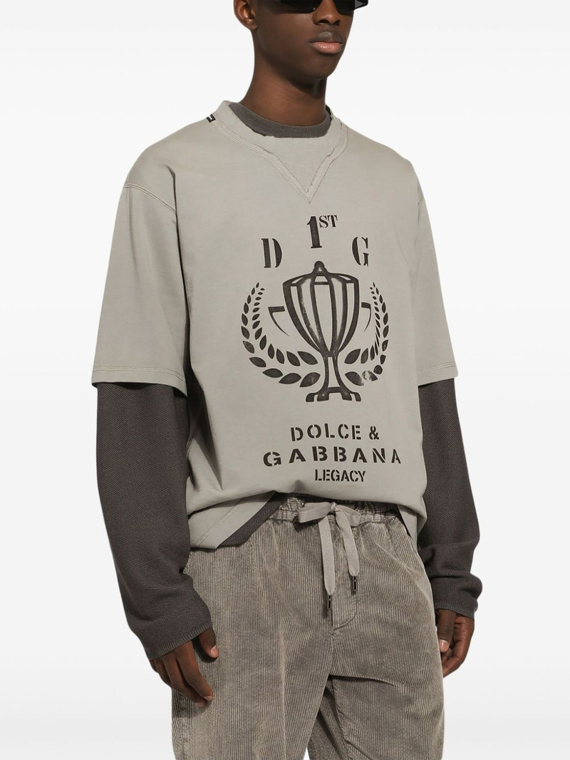 logo-print cotton T-shirt 5