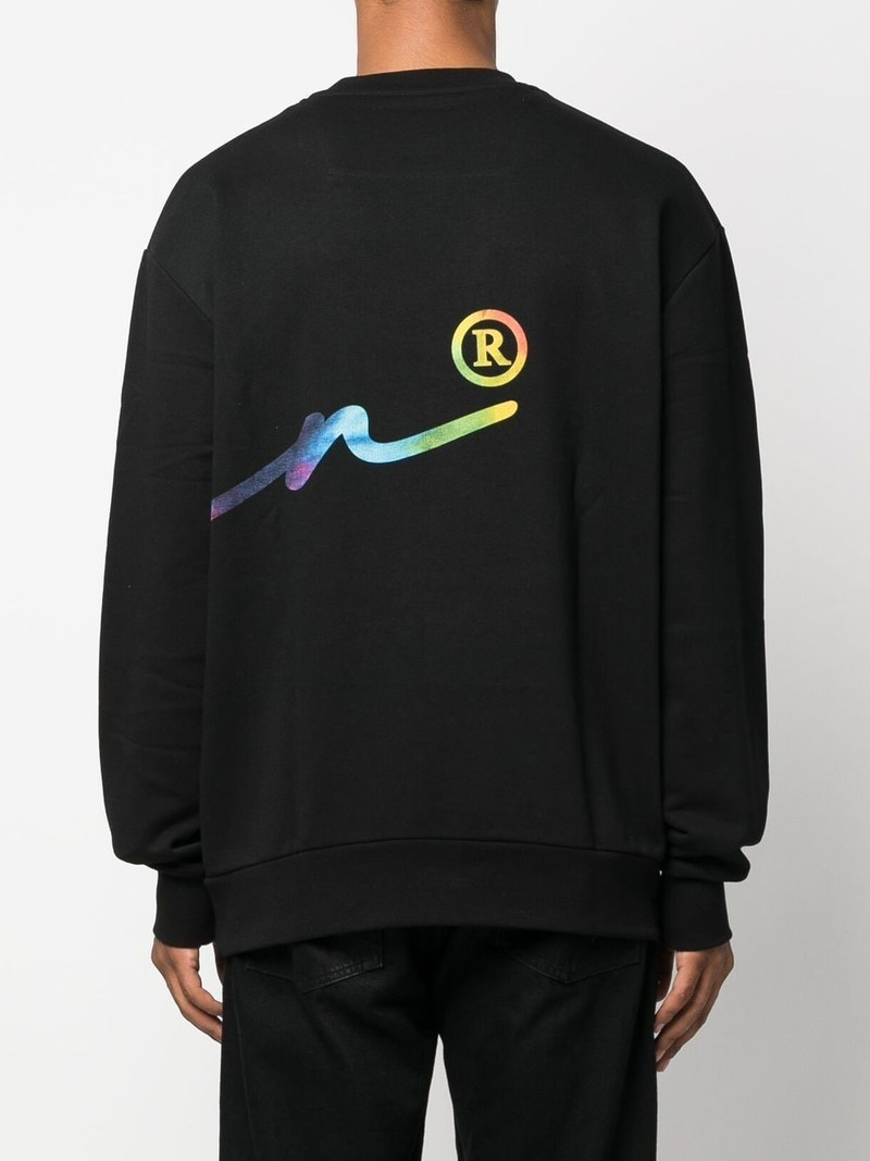Signature logo-print sweatshirt 5