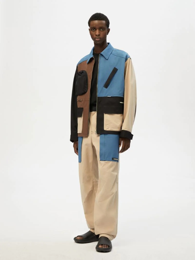 PANELLED WORKER JACKET - 2