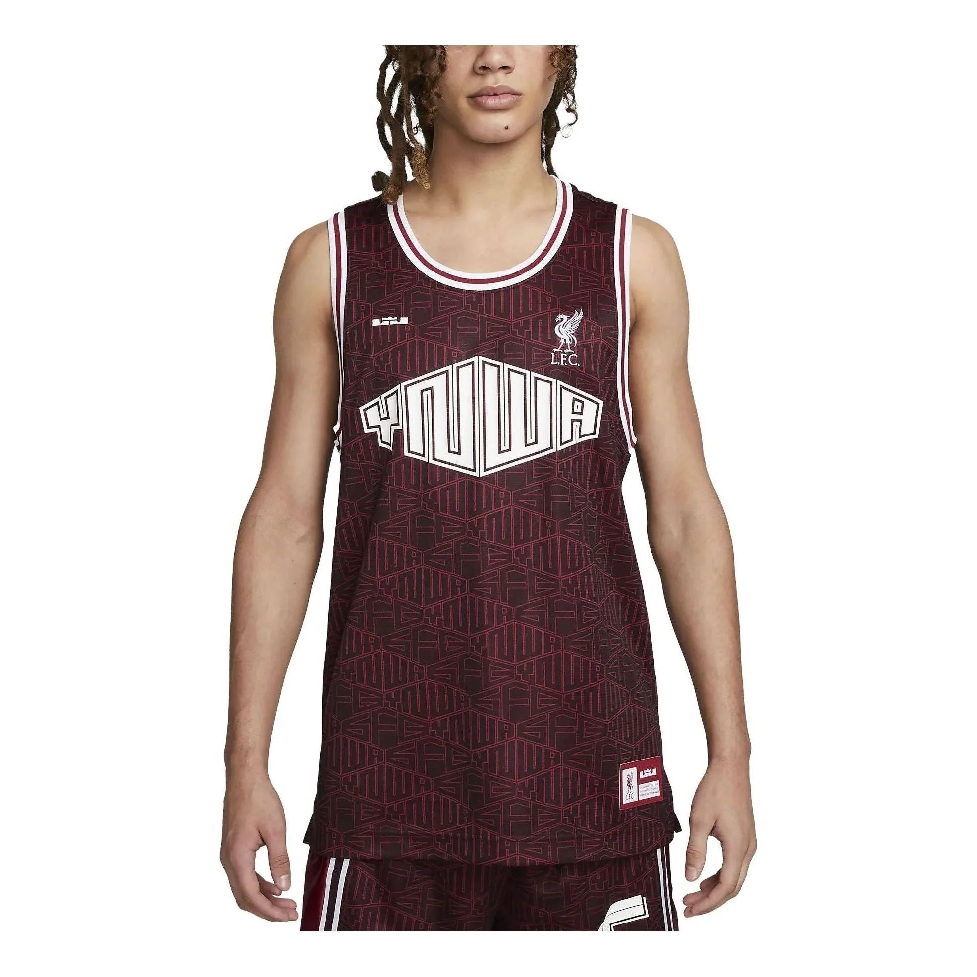 Nike DNA LeBron x Liverpool FC Basketball Jersey 'Burgundy Crush' DV9518-652 - 1
