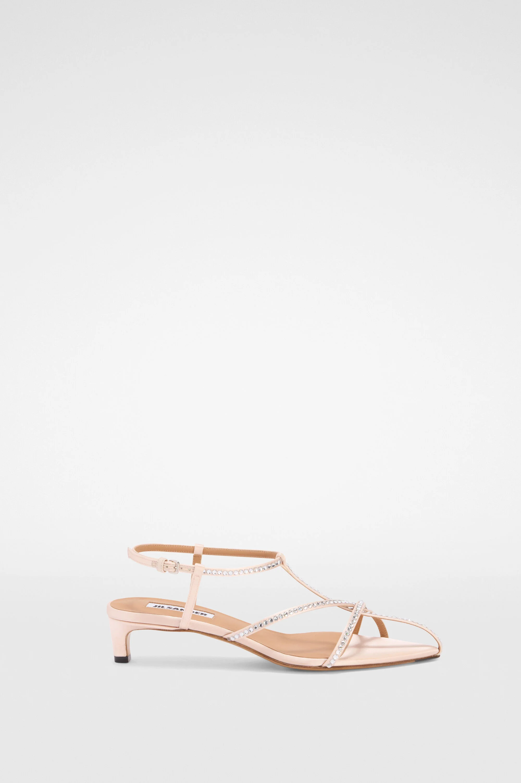 Cage Low-Heel Sandal - 1