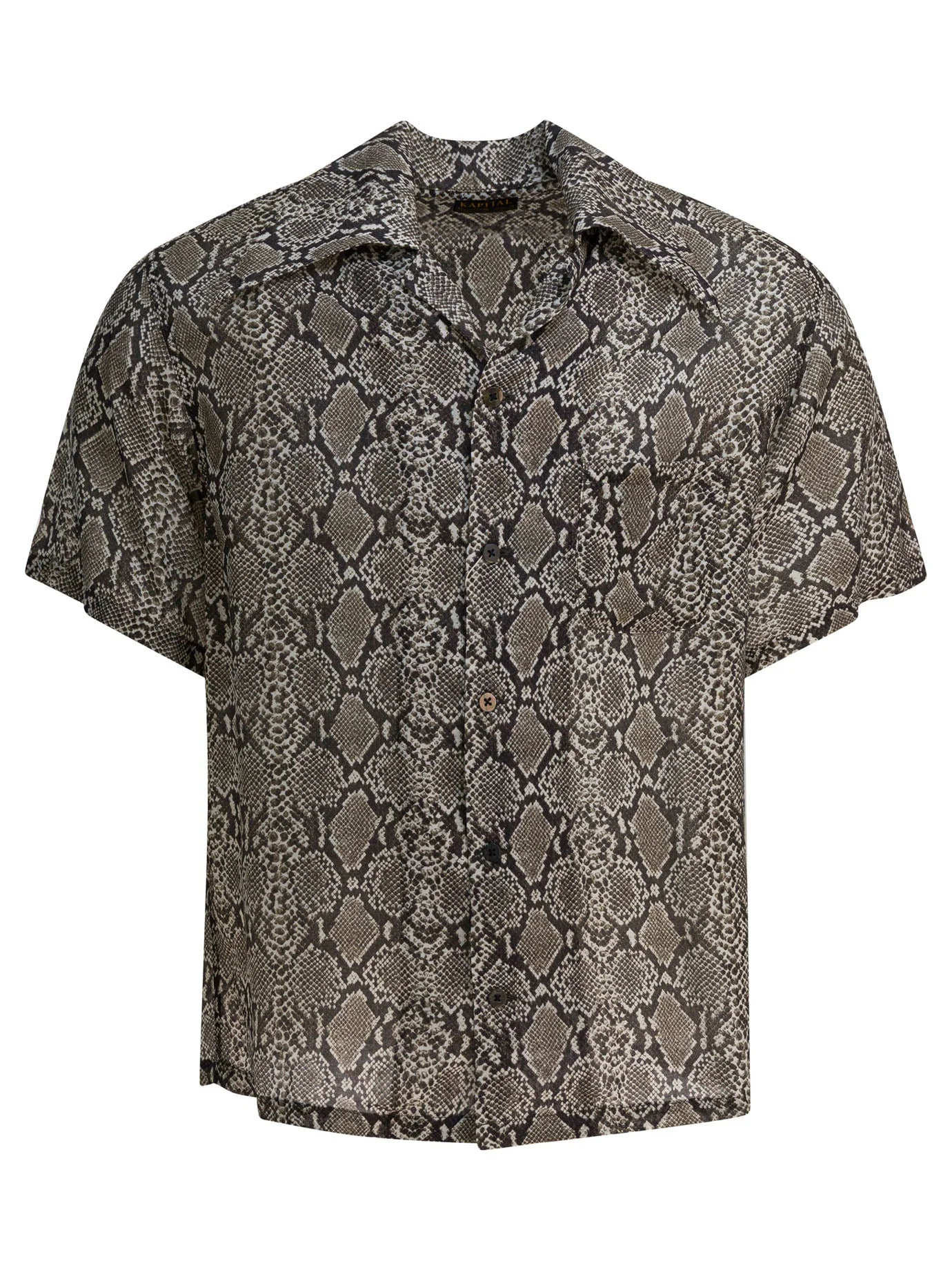 Kapital Animal Print Rayon And Silk Shirt - 1