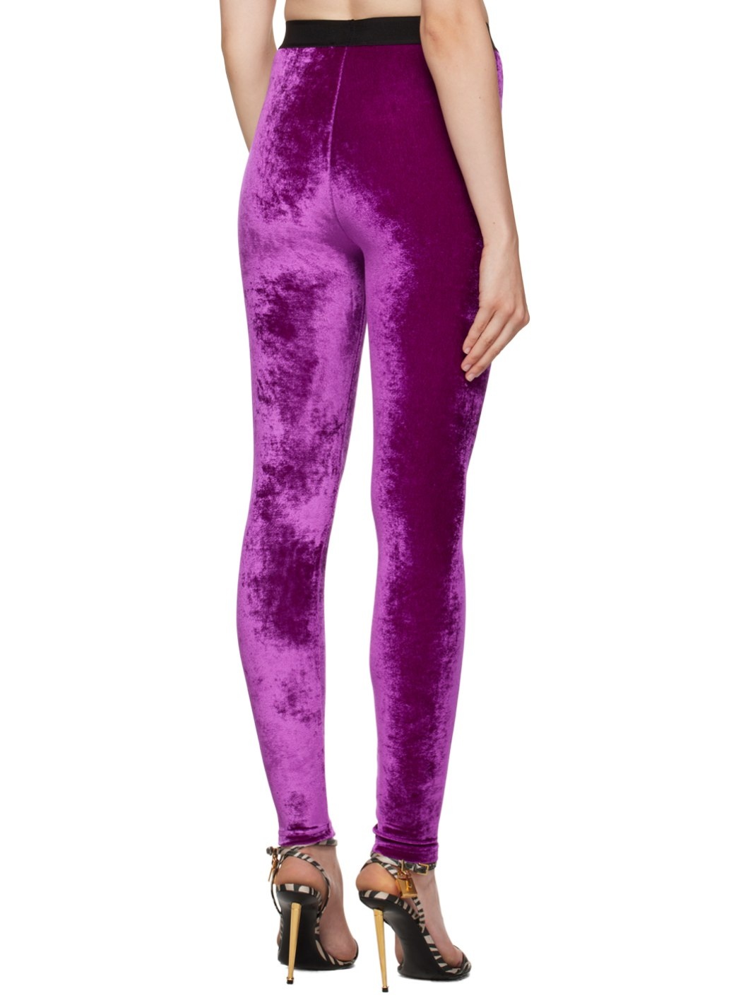 Purple Signature Leggings - 3