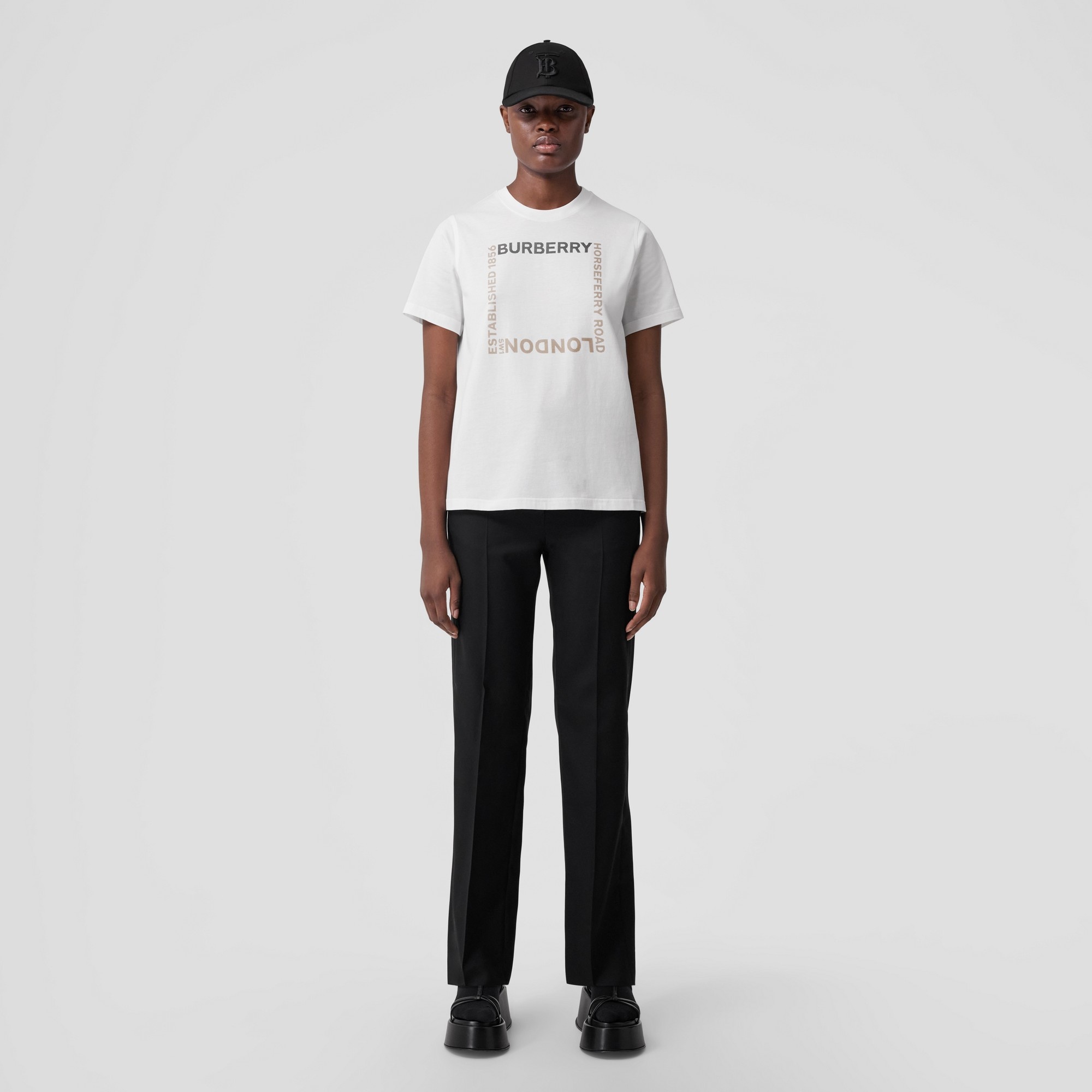 Horseferry Square Print Cotton T-shirt - 5