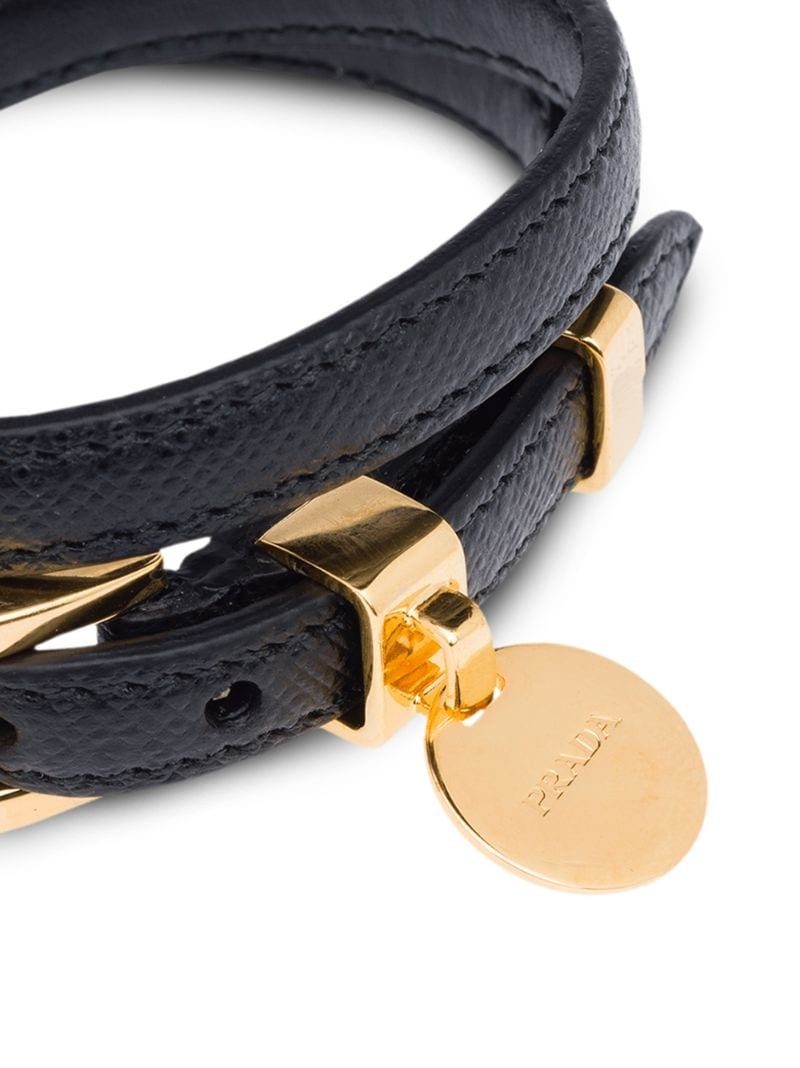 Saffiano Leather Bracelet - 3