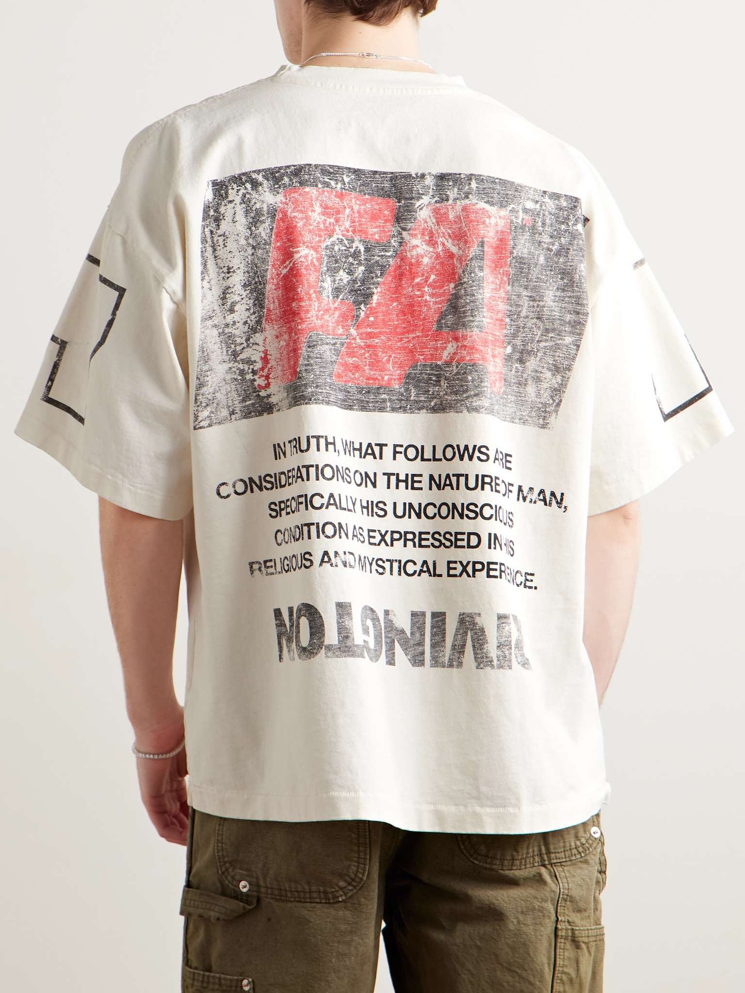 Nature of Man CVA Printed Cotton-Jersey T-Shirt - 3