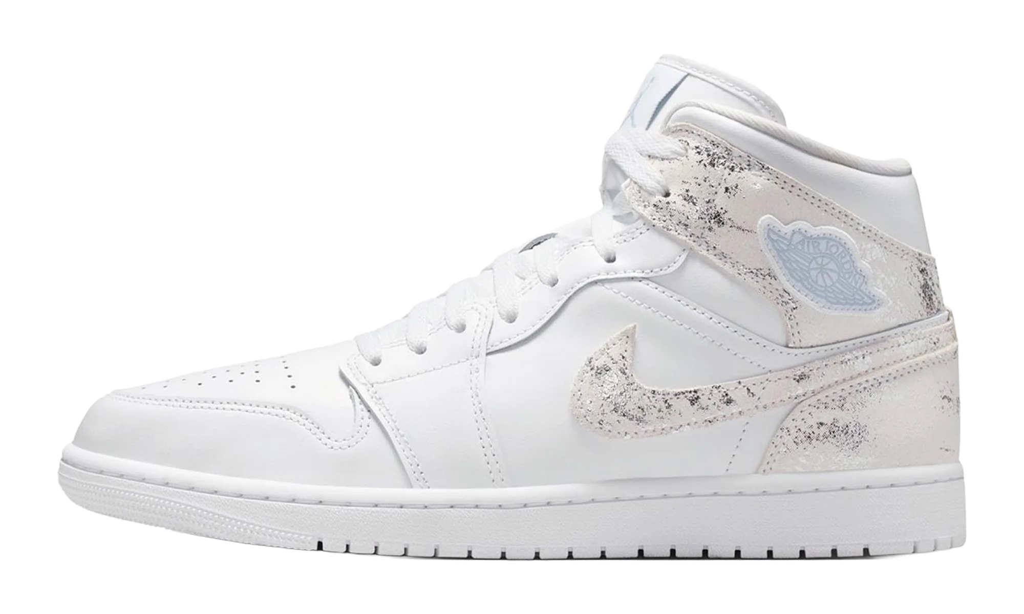 Jordan 1 Mid SE "Distressed White Field Silver" IR2271 100 - 1