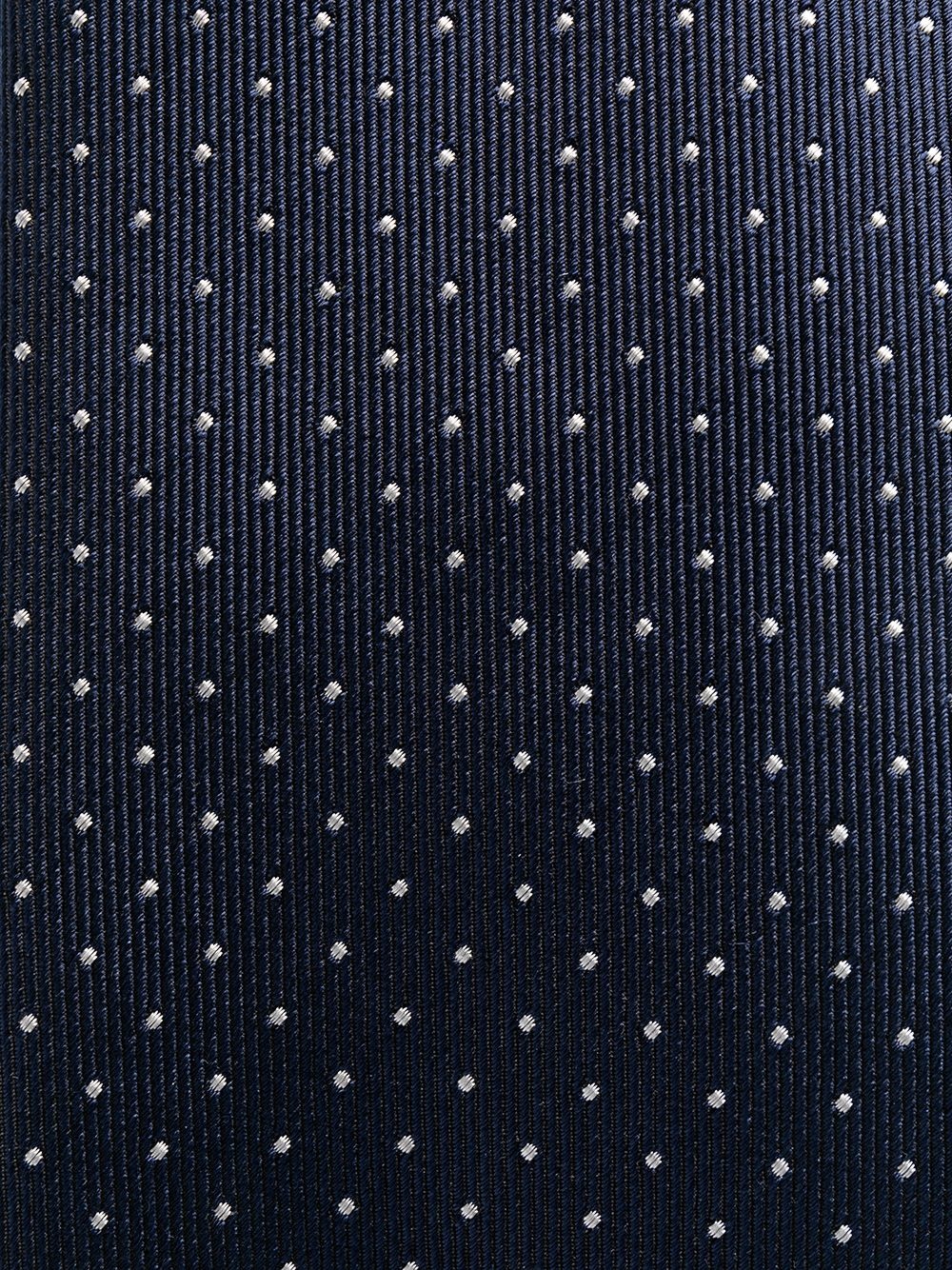 polka dot print silk tie - 2