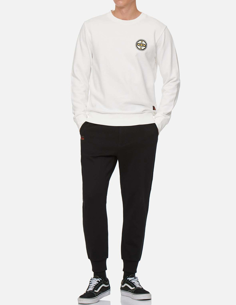 GODHEAD AND KAMON PRINT POCKET SWEATPANTS 6