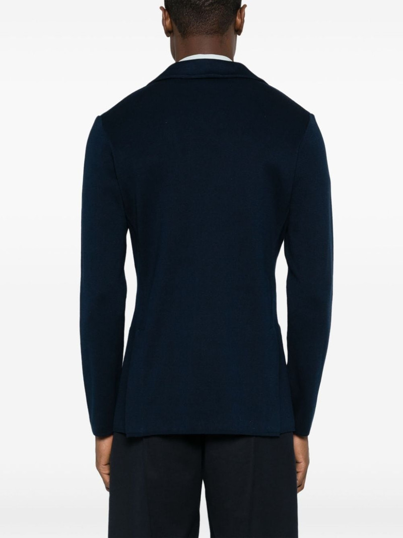 single-breasted cotton blazer 4