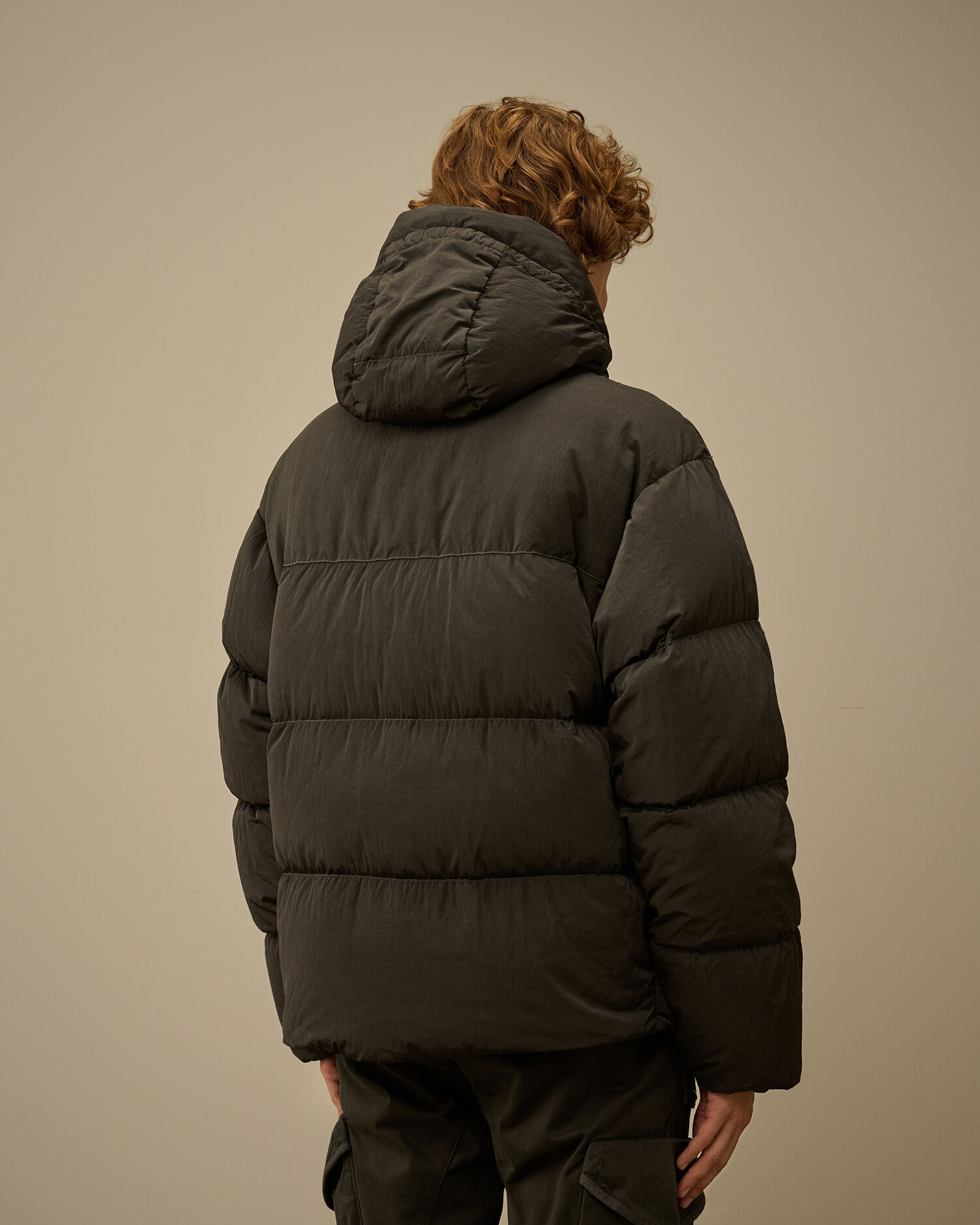 Eco-Chrome R Mixed Hooded Down Jacket - 4