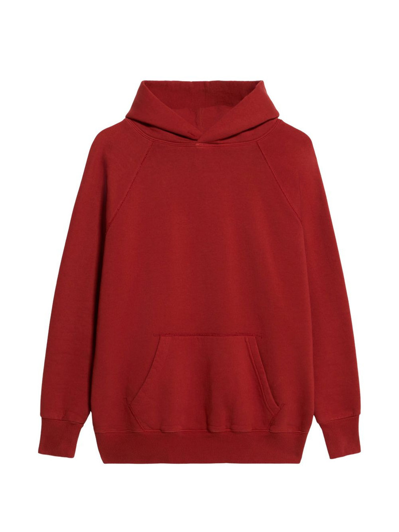 raglan sleeve pouch pocket hoodie 1