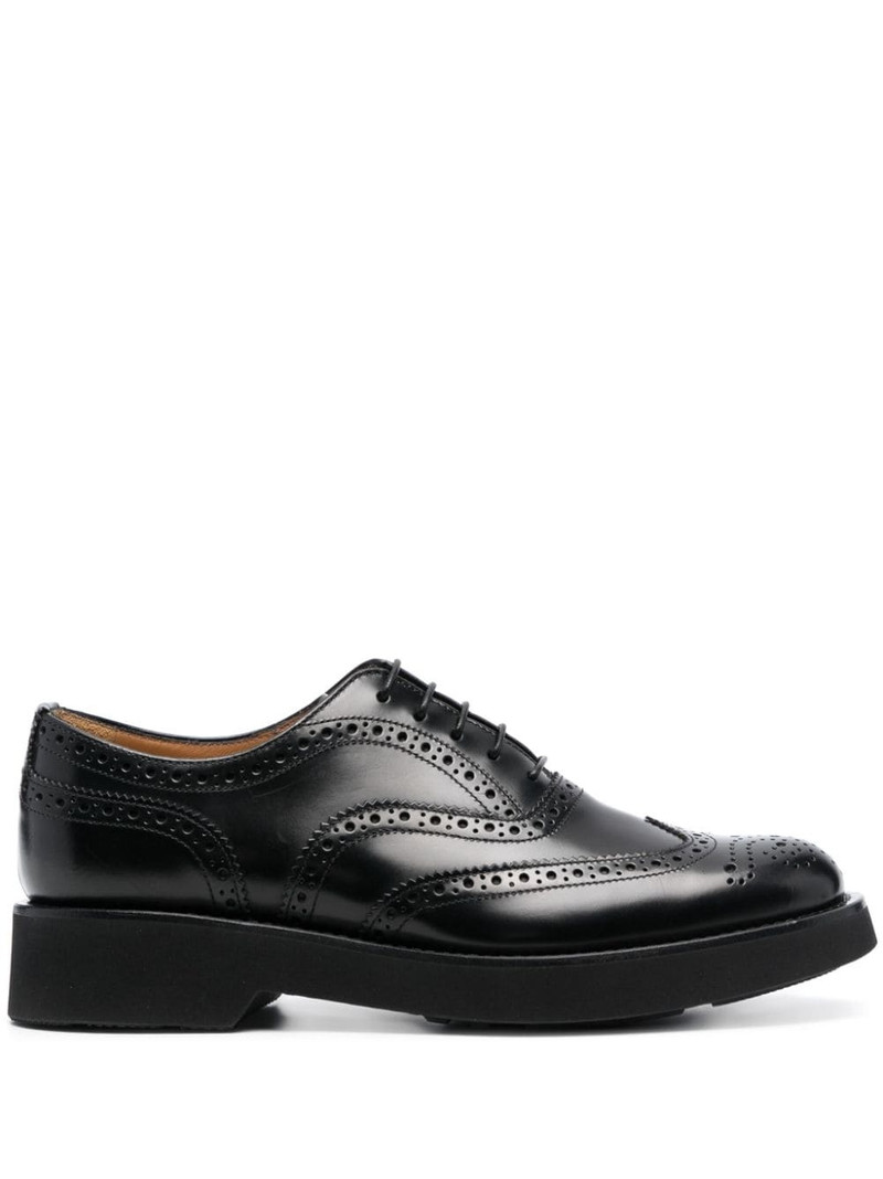 Church's perforated leather oxfords outlook