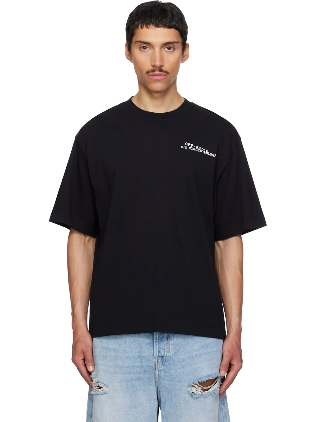 Black Type Machine Arrow Skate T-shirt - 1