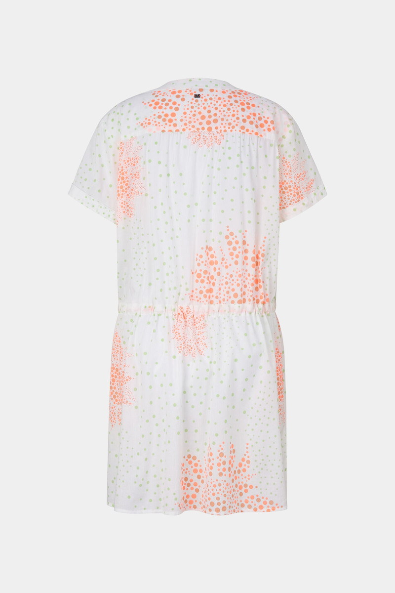 BOGNER Veronika Tunic beach dress in White/Orange outlook