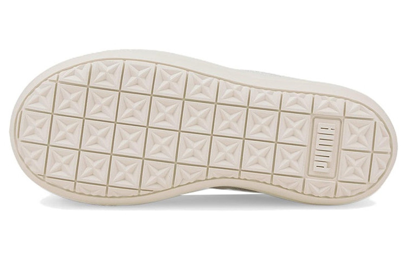 (WMNS) PUMA Suede Mayu Slip-On Canvas 'White Marshmallow' 385595-02 5