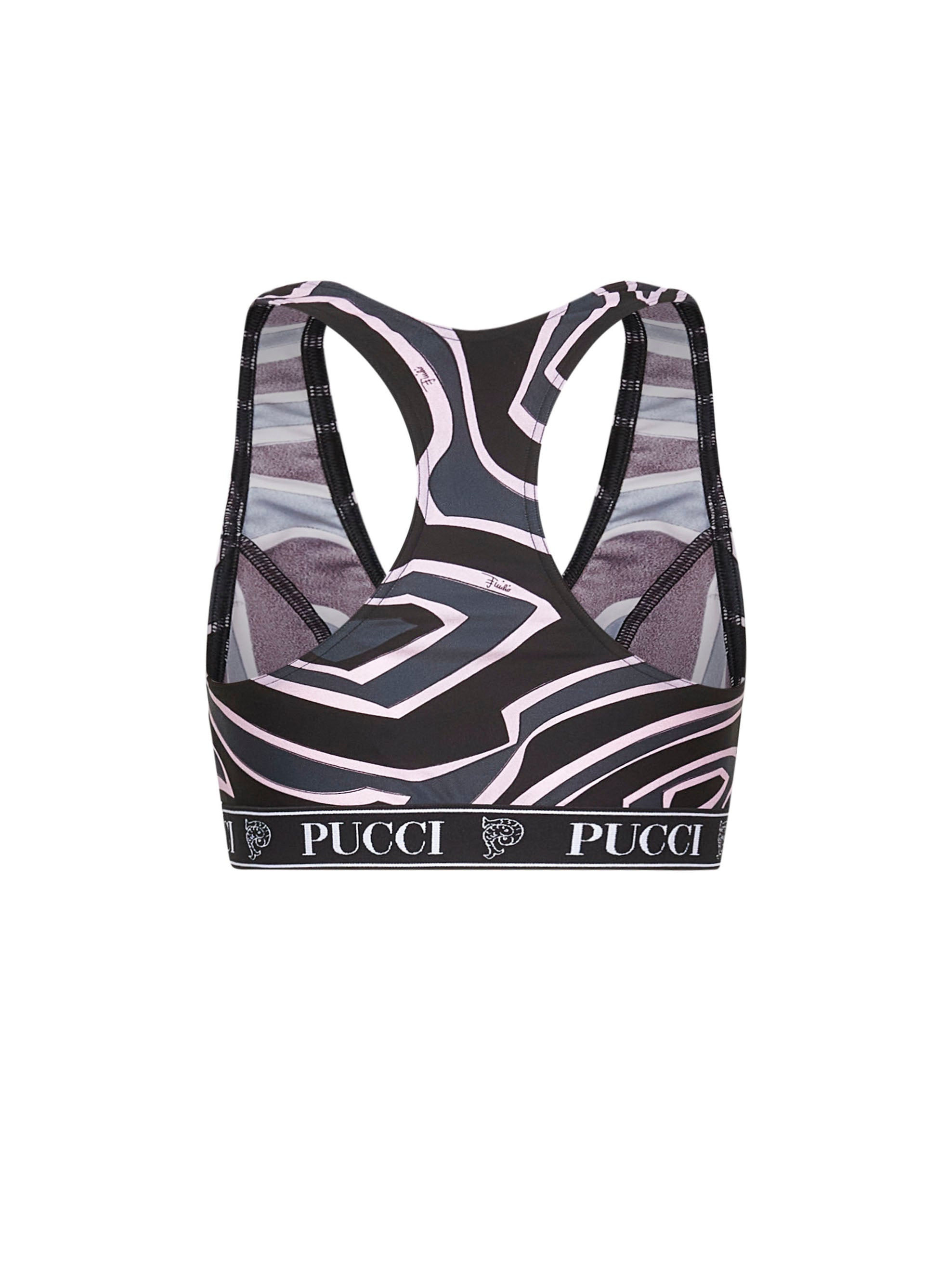 Pucci Women Labirinto Print Lycra Sports Top - 2