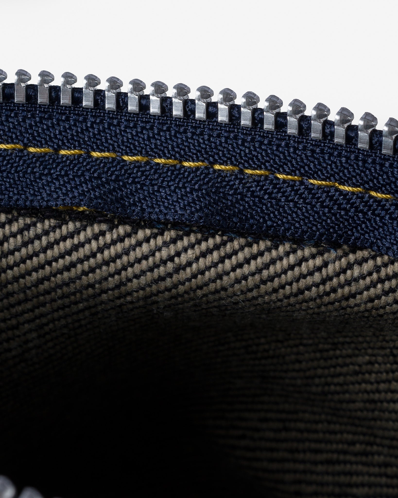 IHG-092 21oz Selvedge Denim Zip-Up Pouch - 6
