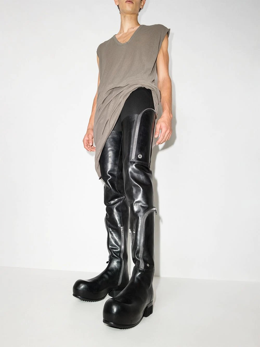 Bauhaus Ballast thigh high boots - 3