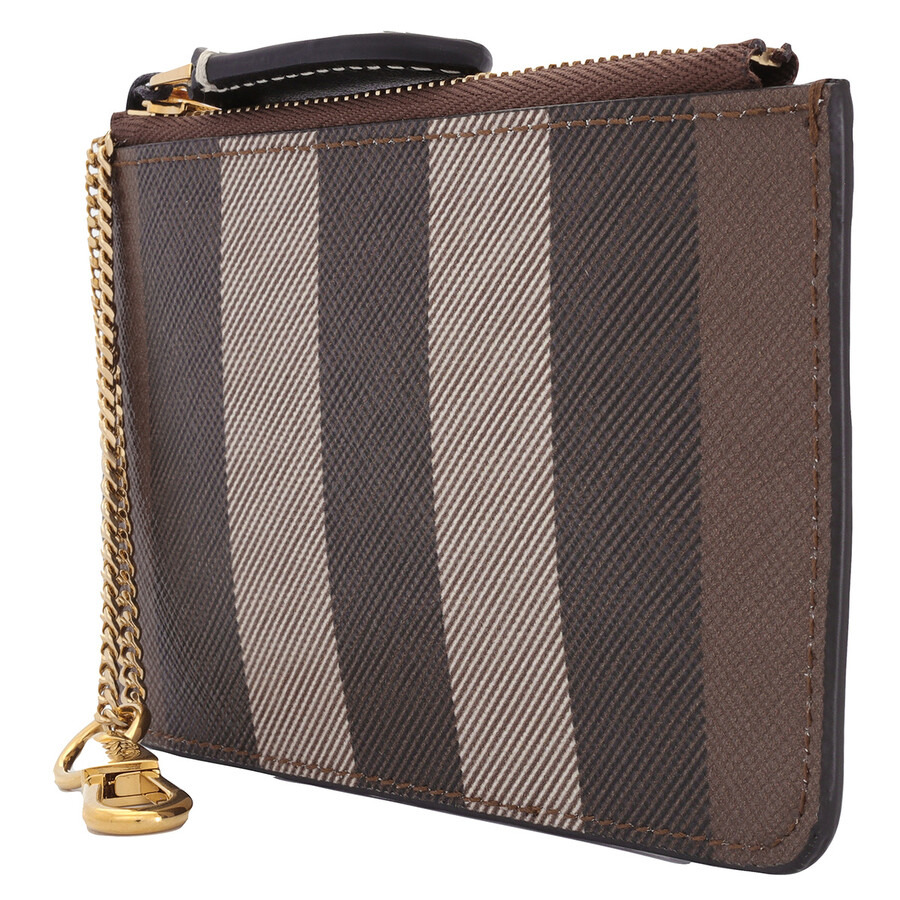 Burberry Dark Birch Brown Kelbrook Zip Coin Purse - 3